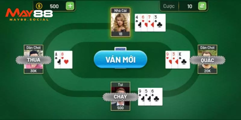 Bài Xì Dách May88 - Cách Chơi và Chiến Lược Thắng Lớn Tập trung vào đối thủ, đọc vị bài của họ